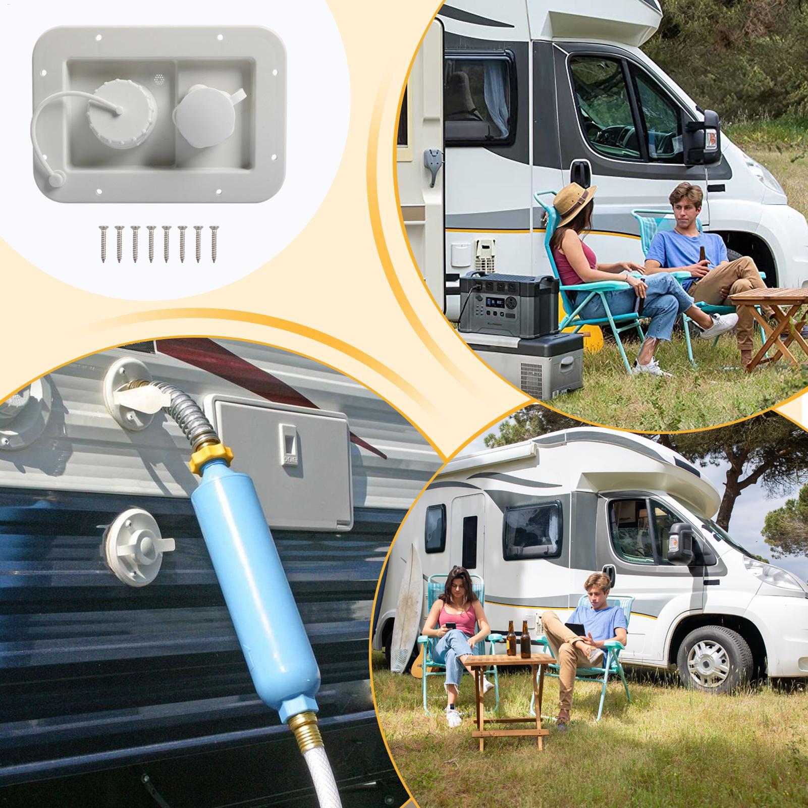 Sambungan Air Kota RV 2-Port A - Travel Accessories For Road Trip ulasan dan harga
