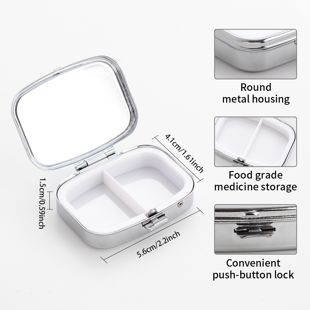 1PCS, Kotak Penyimpanan Pil Pr - Travel Accessories Gift Ideas ulasan dan harga