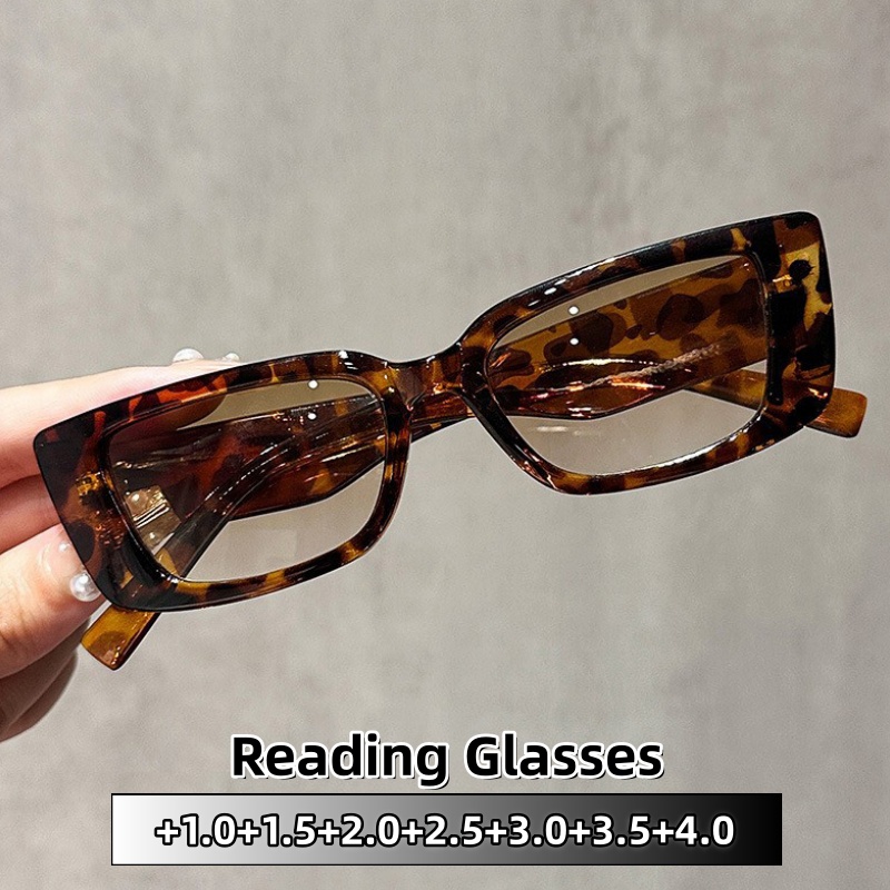 Kacamata Baca Bingkai Persegi  - Travel Reading Accessories ulasan dan harga