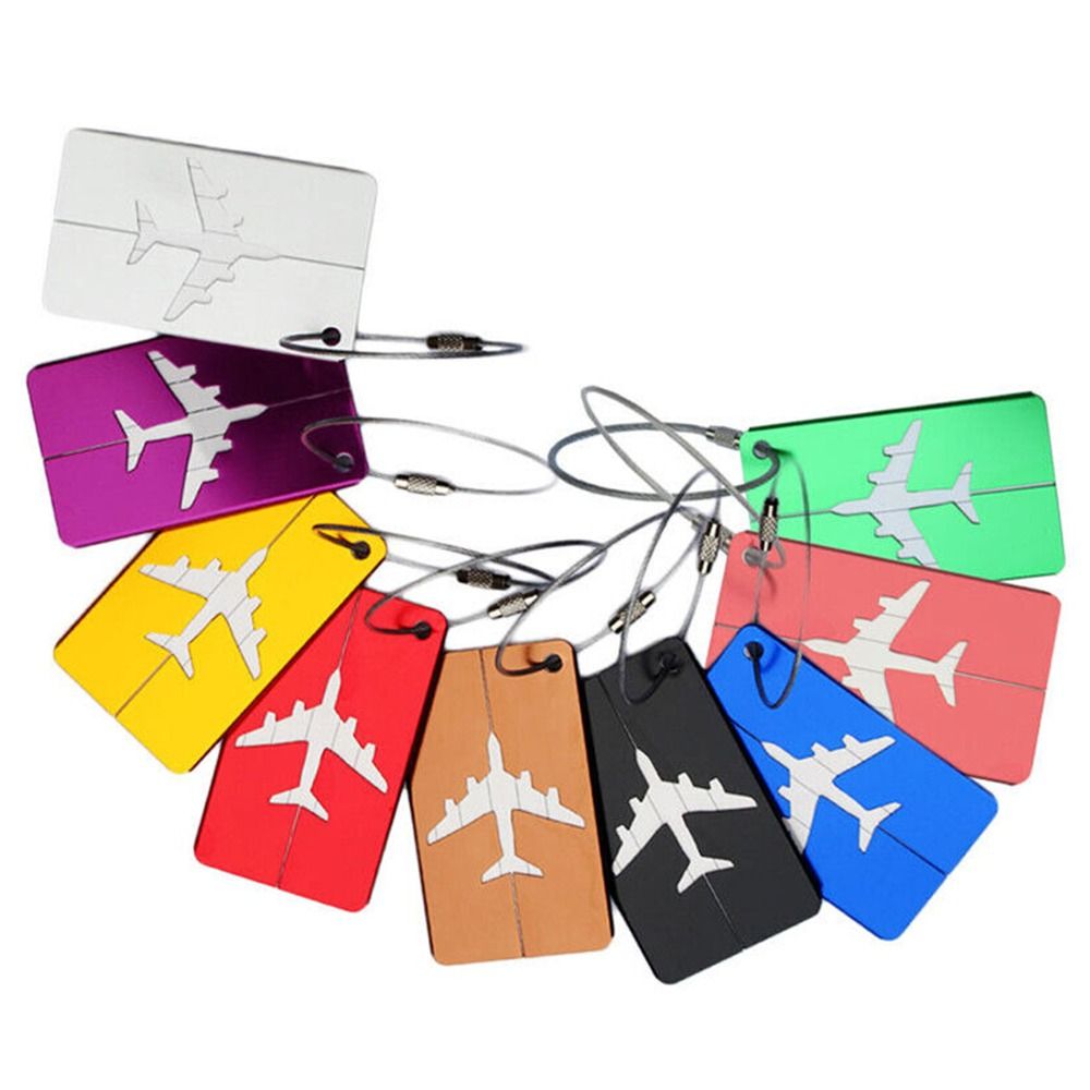 Label bagasi perjalanan Alumin - Quality Travel Accessories ulasan dan harga