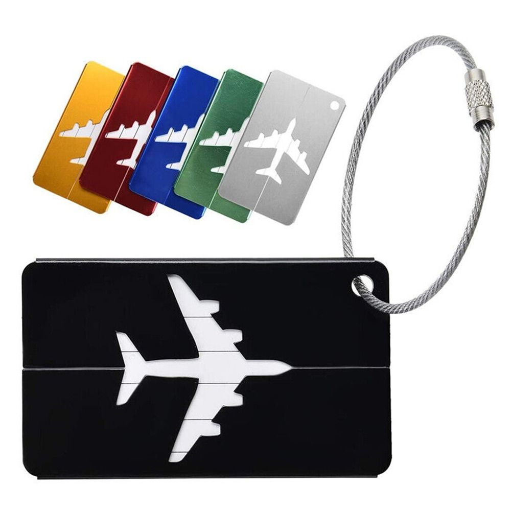 Label bagasi perjalanan Alumin - Quality Travel Accessories ulasan dan harga