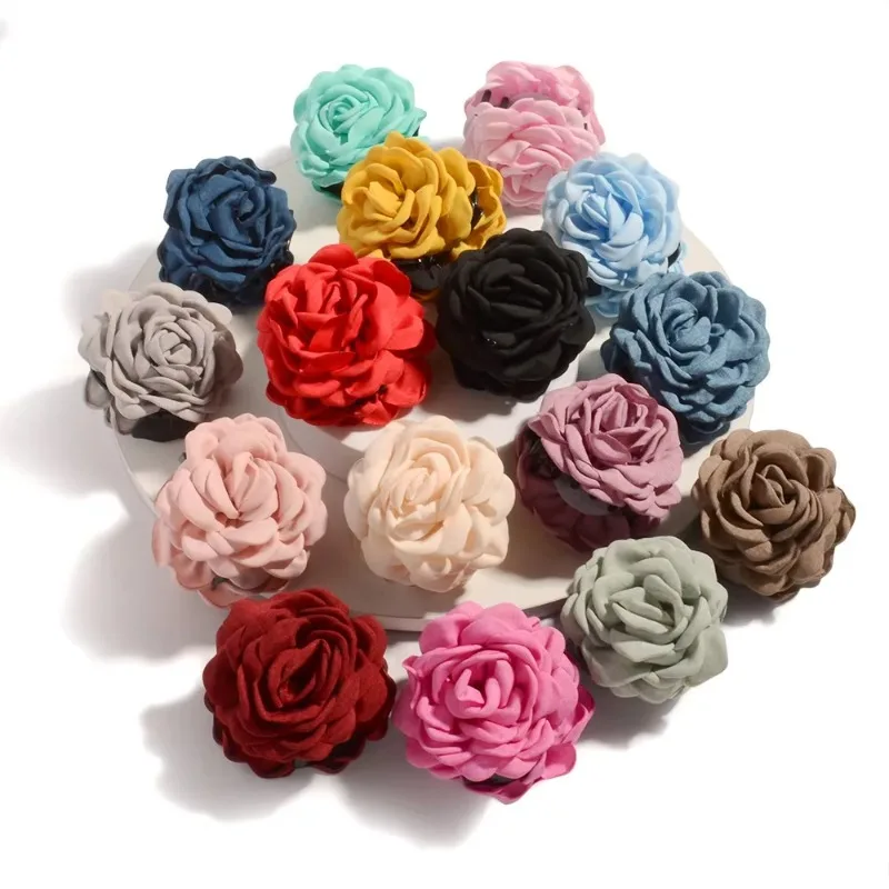 Klip Cakar Rambut Bunga Mawar  - Travel Accessories Girls ulasan dan harga