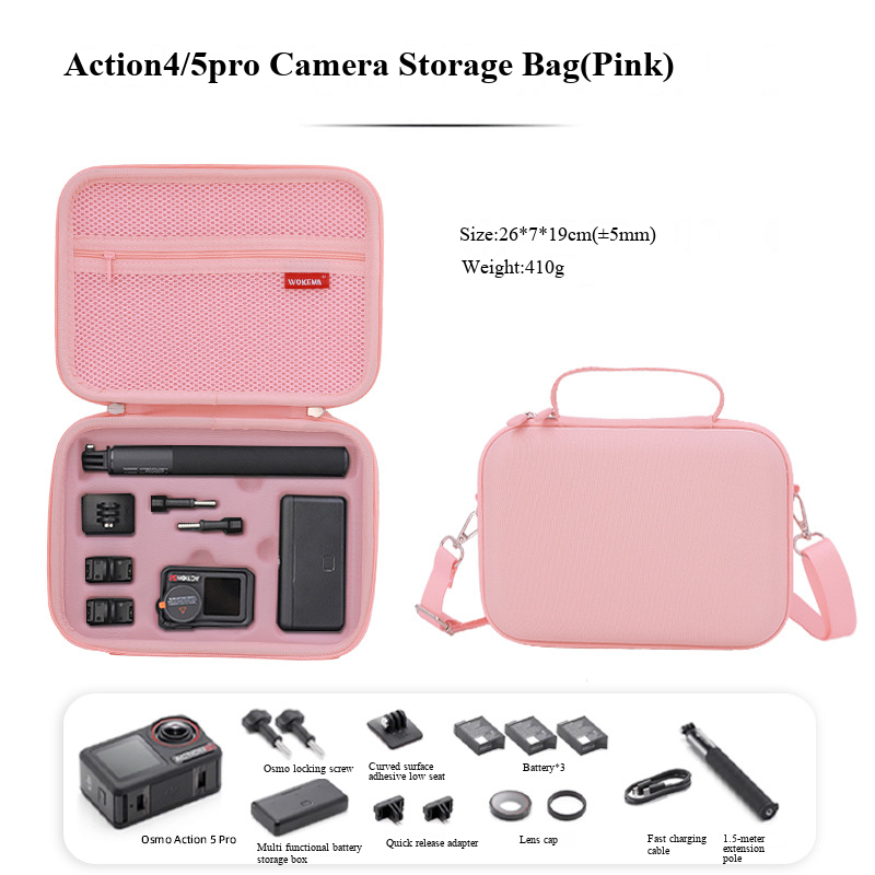 Untuk DJI Osmo Action 3/4/5 pr - Camera Bag Travel ulasan dan harga