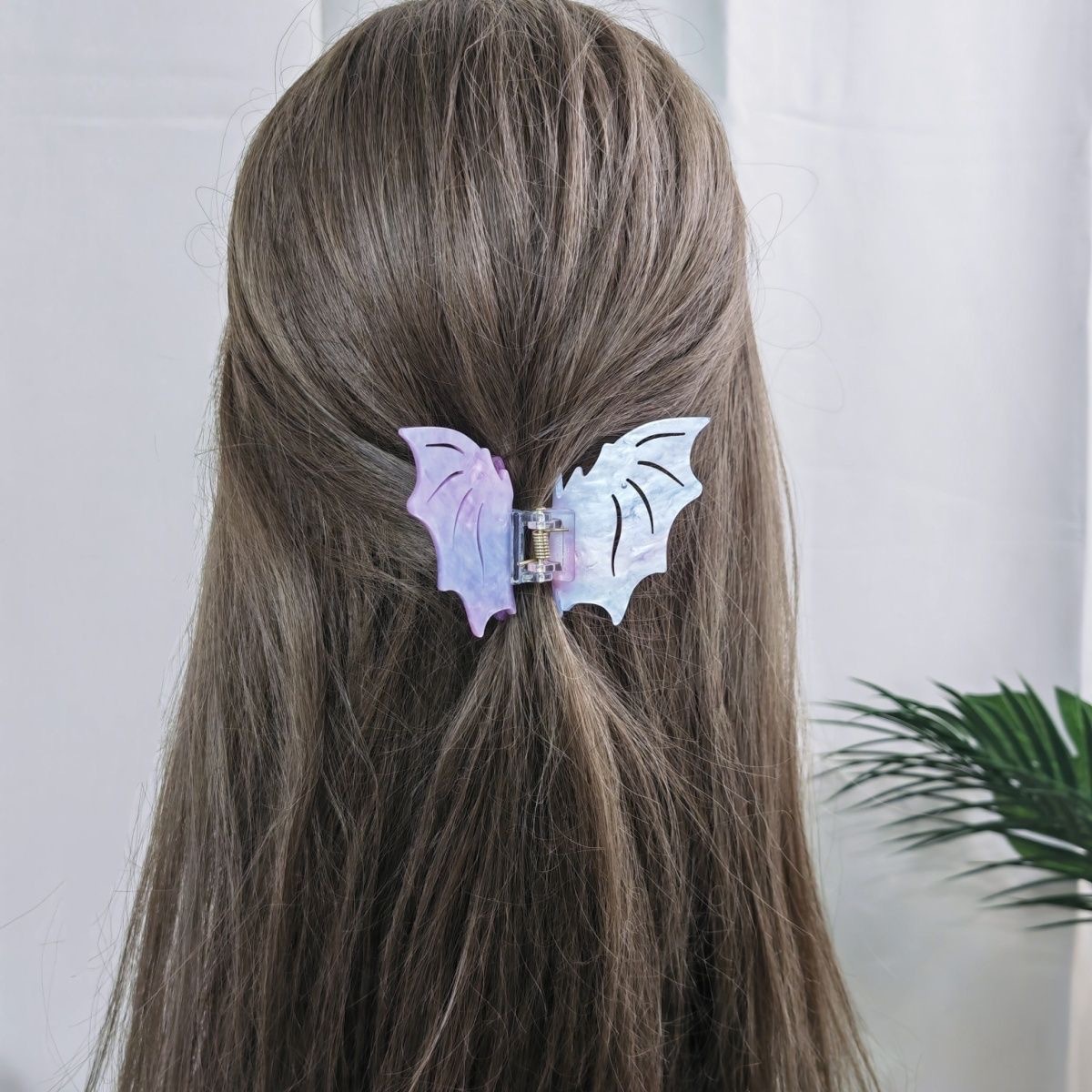 HANGZHI klip rambut kelelawar  - Travel Accessories Girls ulasan dan harga