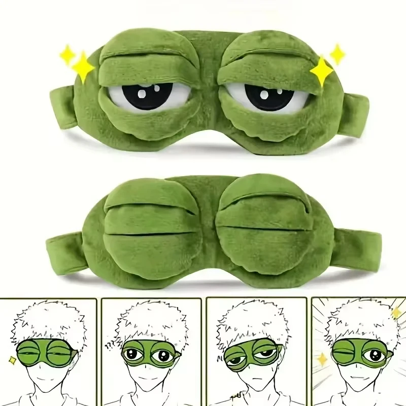 Masker Mata Berbentuk Katak Pe - Travel Accessories Us ulasan dan harga